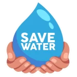 Saves water