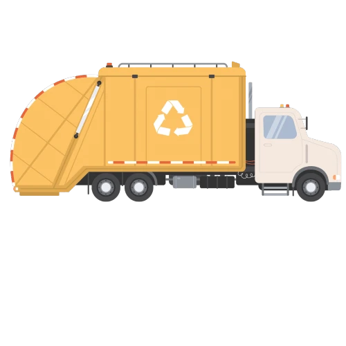 clinical waste truck