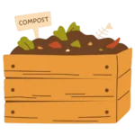 <h3>Composting food waste</h3>