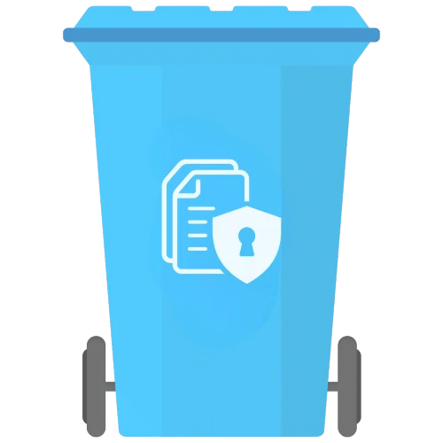 Confidential Waste bin