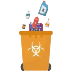 Hazardous Waste Bin