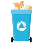 New recycling bin