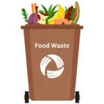 New food waste bin