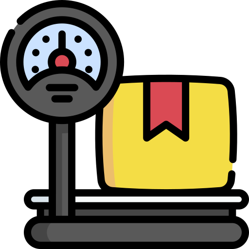 Volume and weight of metal waste