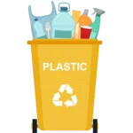 plastic bin